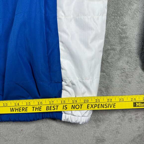 Majestic Jordan Royal Blue White Fleece Lined Zip Jacket Men’s Large - Picture 6 of 13
